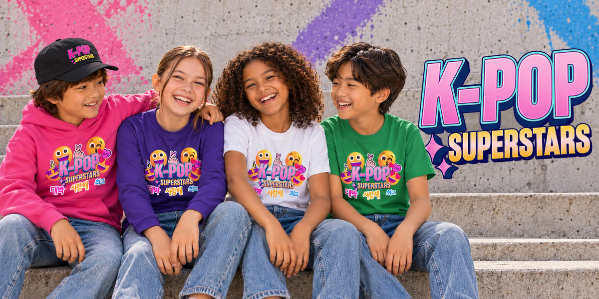 Shop K-POP Superstars merch and let your fandom shine.