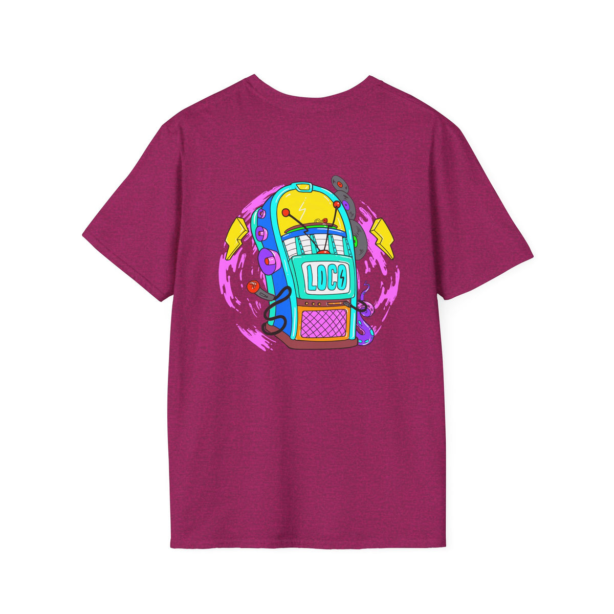 Bingo Loco Retro Jukebox T-Shirt