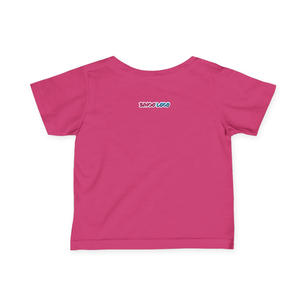 Infant Tee — Playful Pink Monster Graphic Baby Shirt