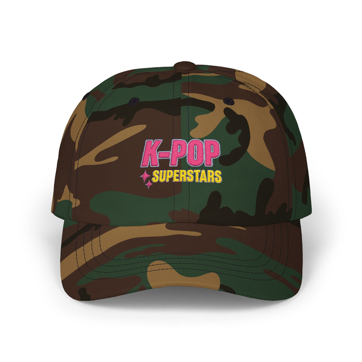 K-POP Superstars Dad Cap — Embroidered K-Pop Hat for Fans
