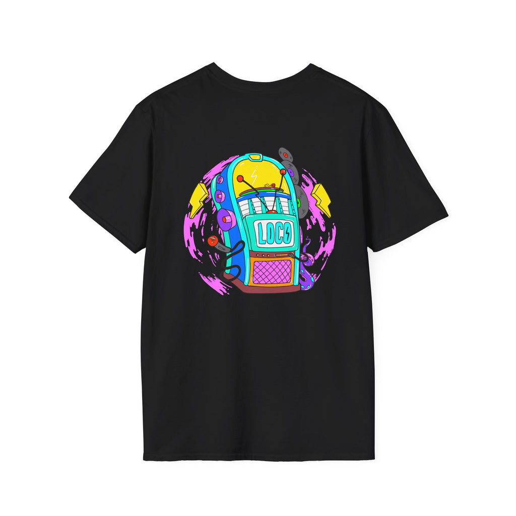Bingo Loco Retro Jukebox T-Shirt