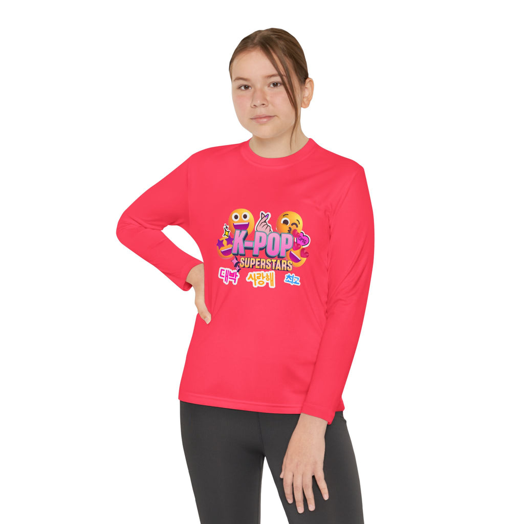 K-Pop Superstars Youth Long Sleeve Tee