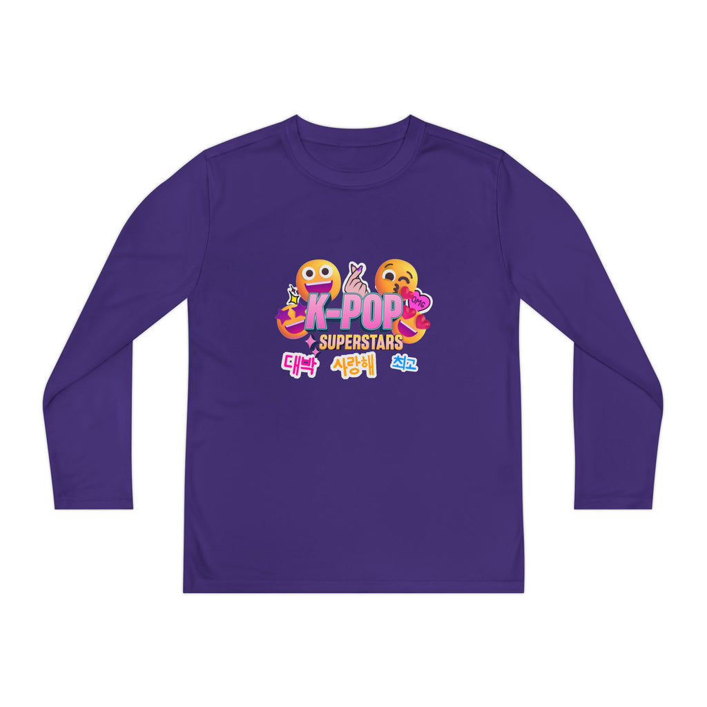K-Pop Superstars Youth Long Sleeve Tee