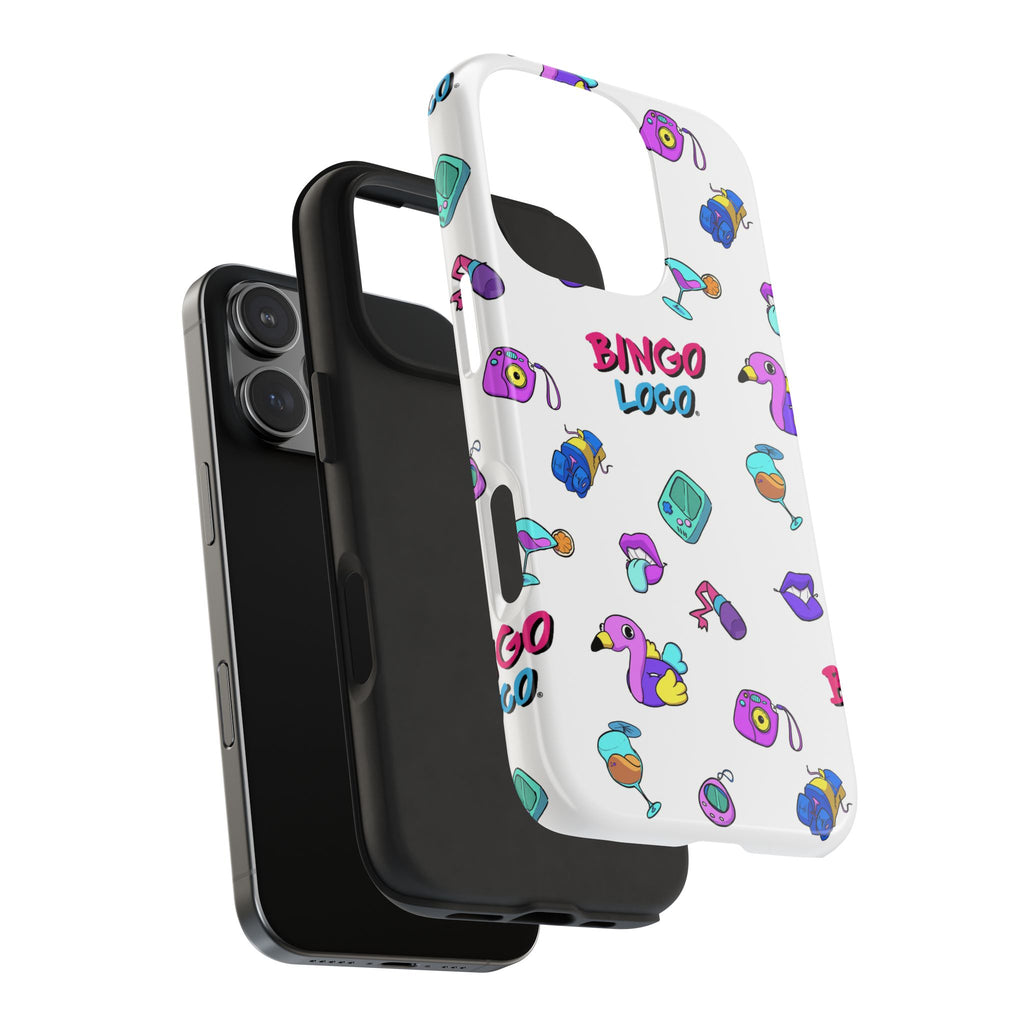 Bingo Loco Colorful Pattern Tough Phone Case