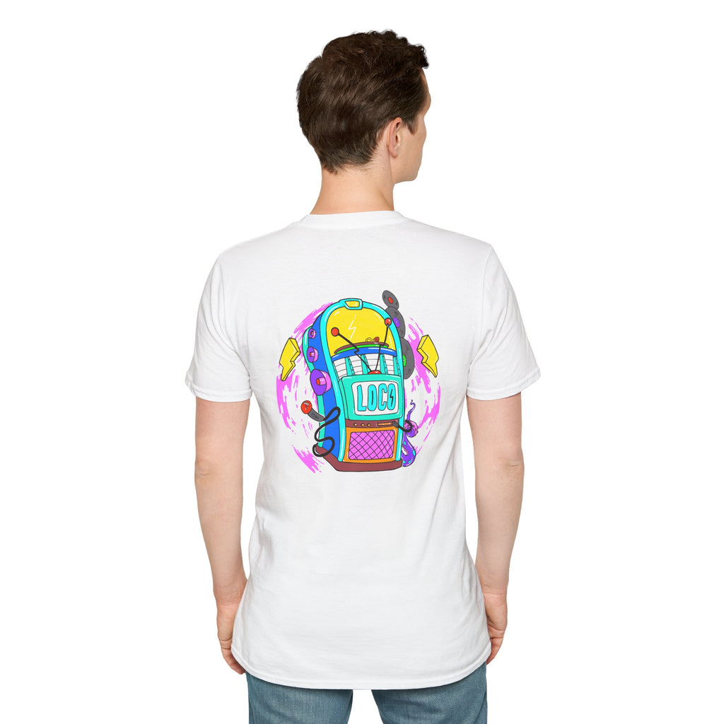 Bingo Loco Retro Jukebox T-Shirt