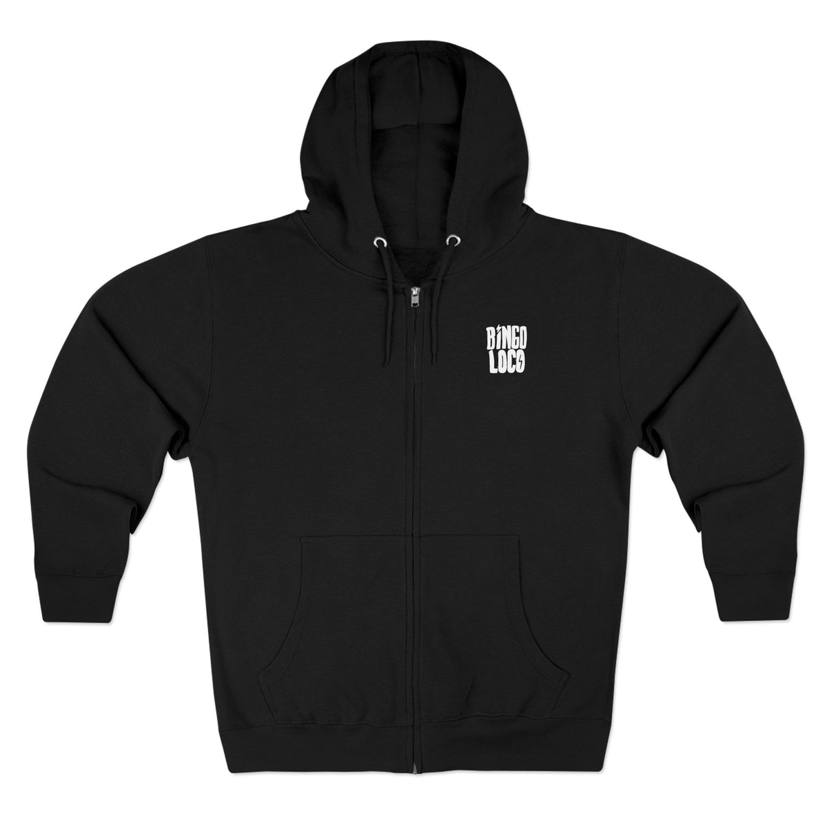 Retro Jukebox Zip Hoodie — Colorful Music Graphic Hoodie