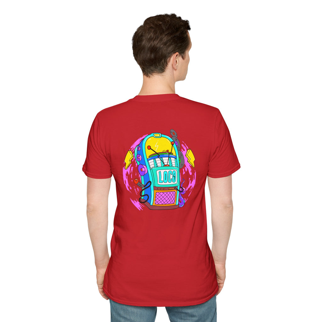 Bingo Loco Retro Jukebox T-Shirt