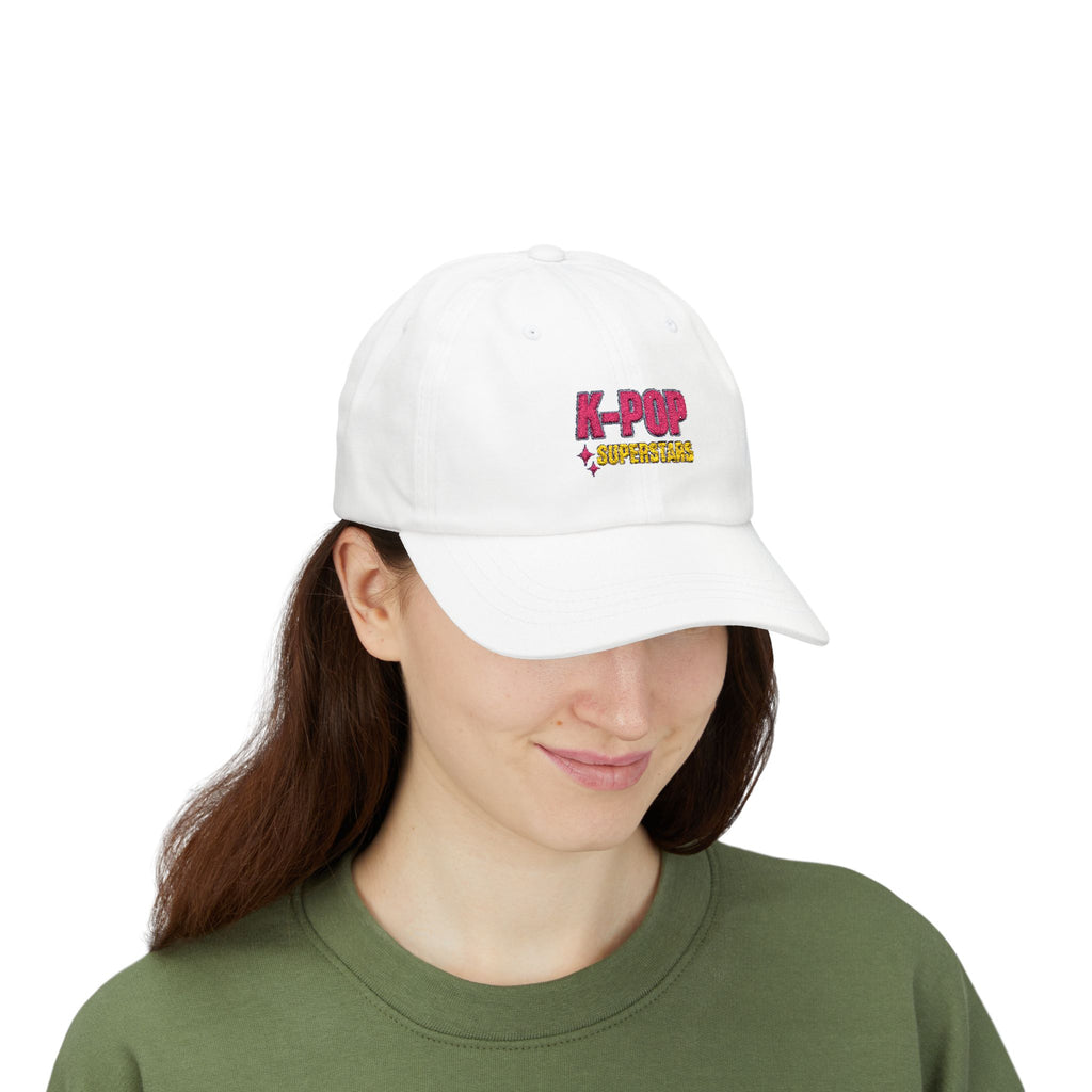 K-POP Superstars Dad Cap — Embroidered K-Pop Hat for Fans