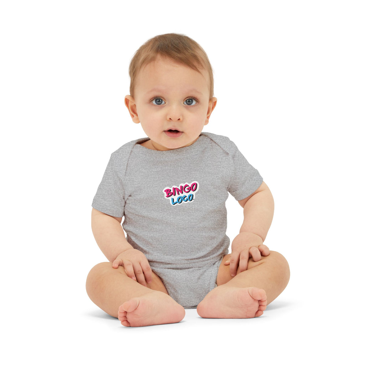 Infant One-Piece Bodysuit — 'Bingo Logo' Cute Baby Romper