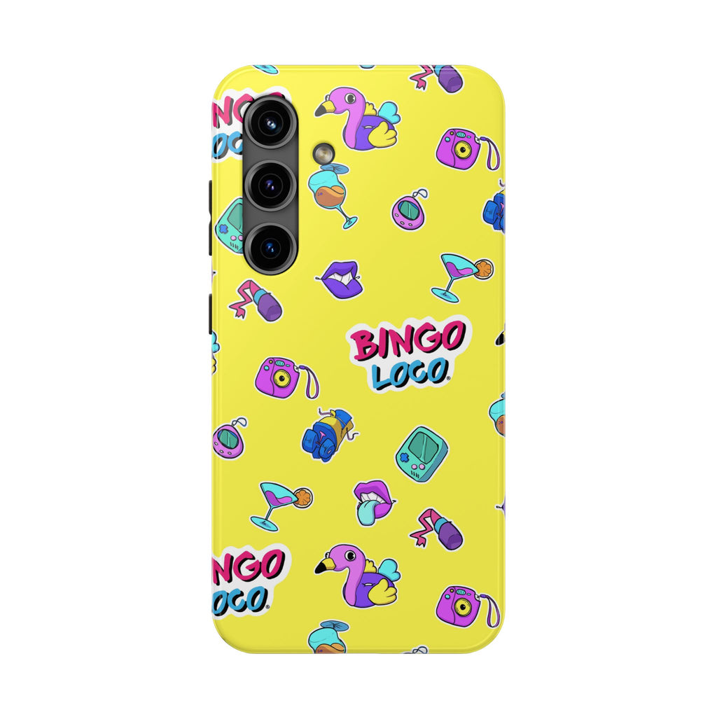 Bingo Loco Colorful Cartoon Tough Phone Case