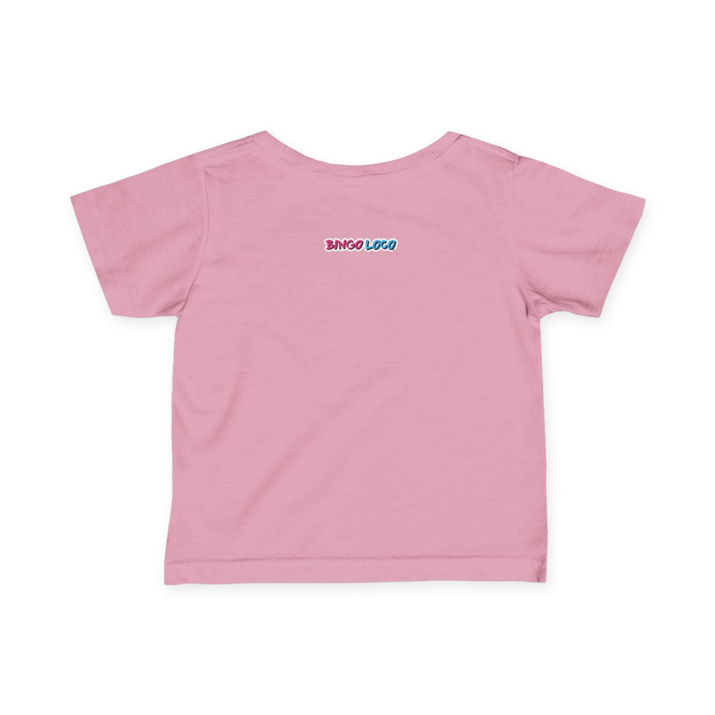 Infant Tee — Playful Pink Monster Graphic Baby Shirt