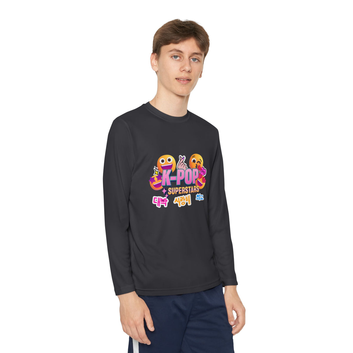 K-Pop Superstars Youth Long Sleeve Tee