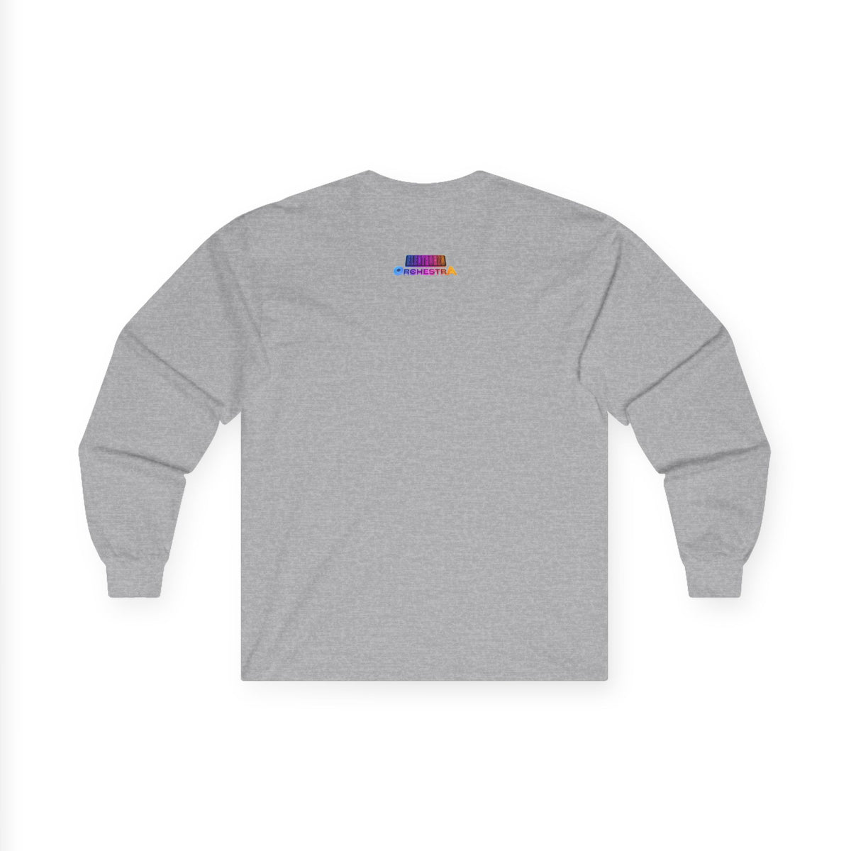 Cello Prism Long Sleeve Tee — Colorful Violin Graphic Shirt