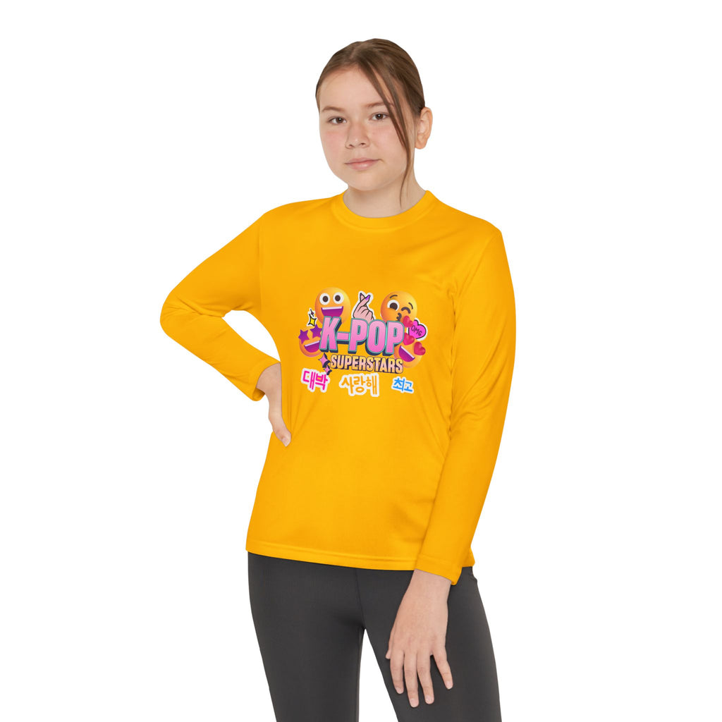 K-Pop Superstars Youth Long Sleeve Tee