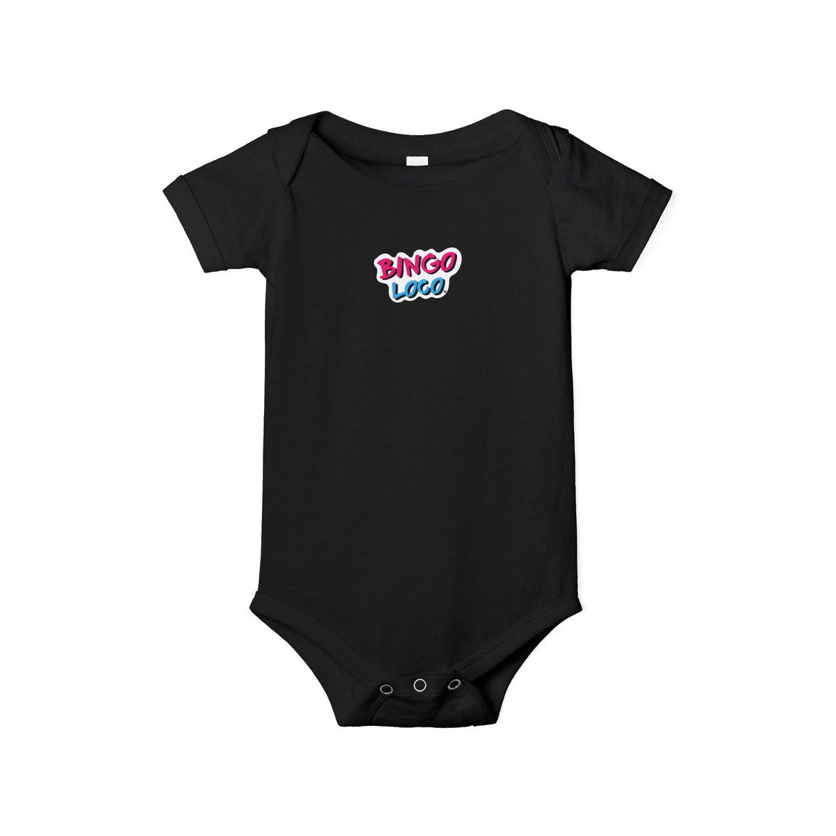 Infant One-Piece Bodysuit — 'Bingo Logo' Cute Baby Romper