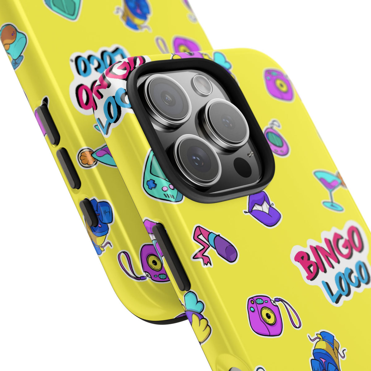 Bingo Loco Colorful Cartoon Tough Phone Case