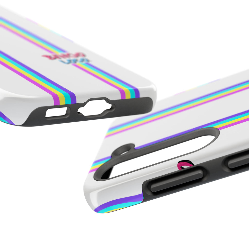 Bingo Loco Rainbow Stripes Tough Phone Case