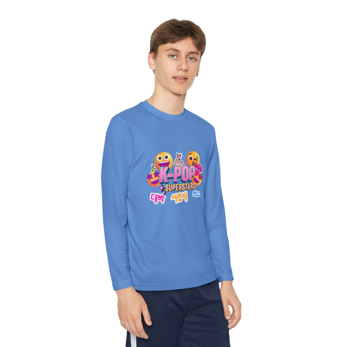 K-Pop Superstars Youth Long Sleeve Tee