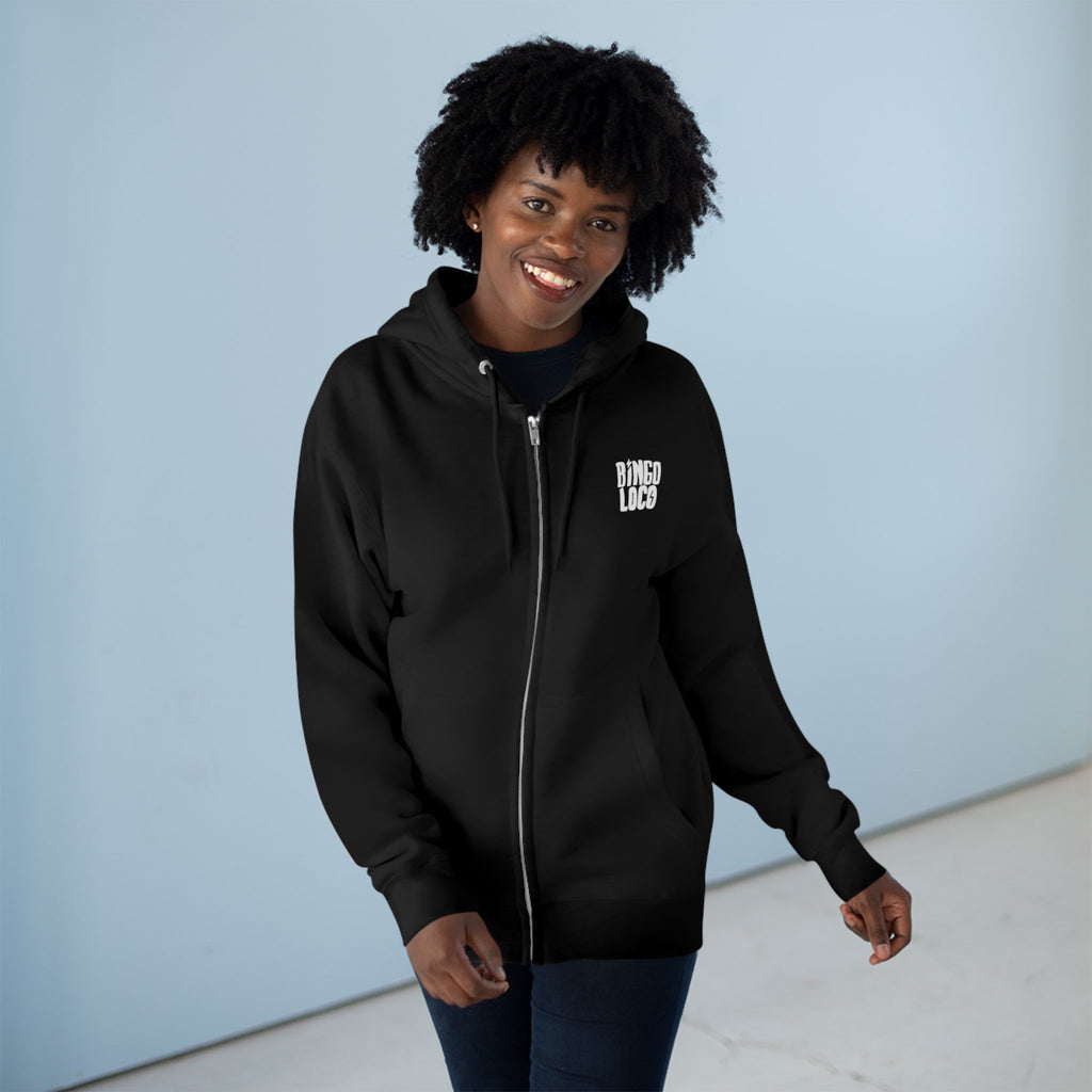 Retro Jukebox Zip Hoodie — Colorful Music Graphic Hoodie