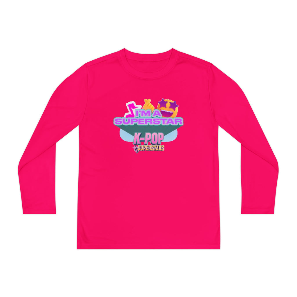 Youth Long Sleeve Tee — "I'M A SUPERSTAR" K-Pop Fan Shirt