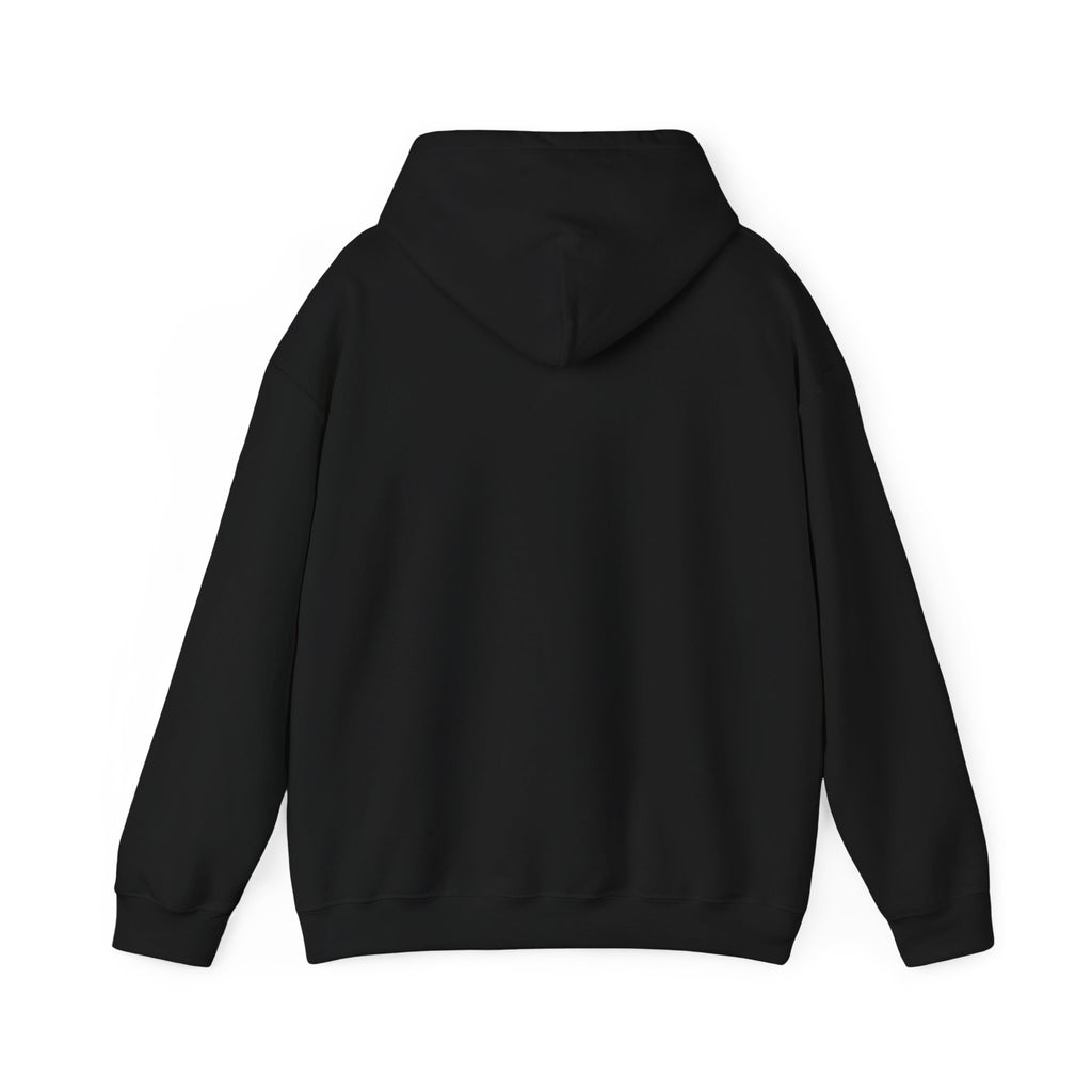 Bingo Logo Hoodie — Retro Pink & Blue Minimal Chest Graphic