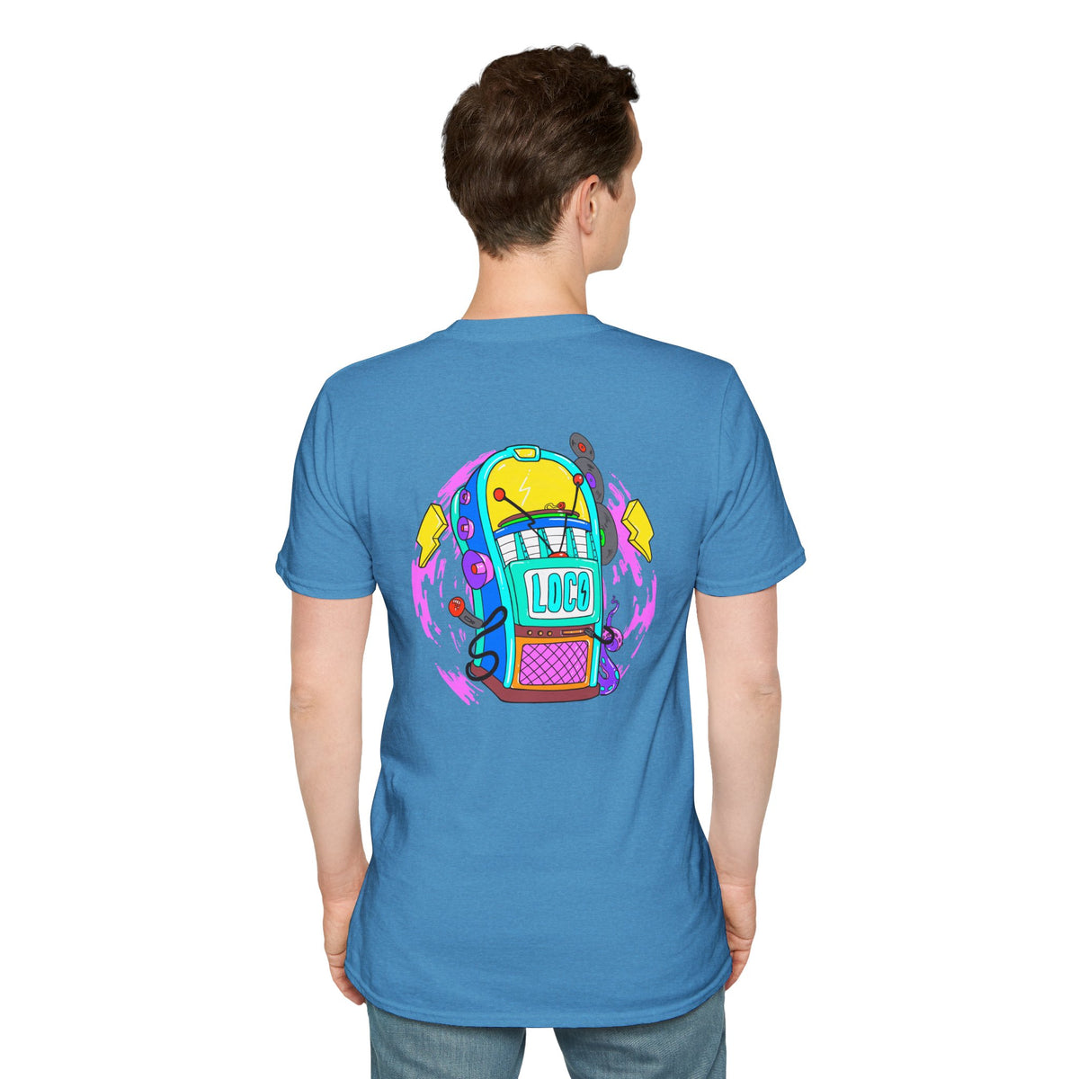 Bingo Loco Retro Jukebox T-Shirt