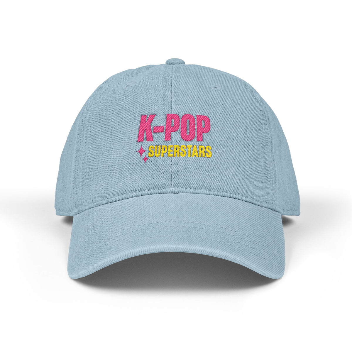 K-POP Superstars Embroidered Denim Hat
