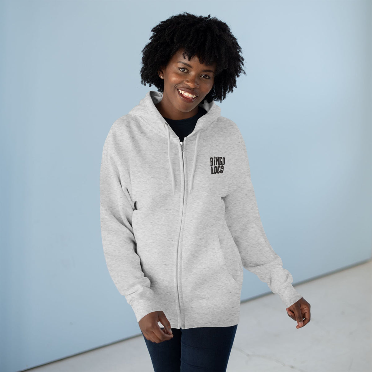 Retro Jukebox Zip Hoodie — Colorful Music Graphic Hoodie