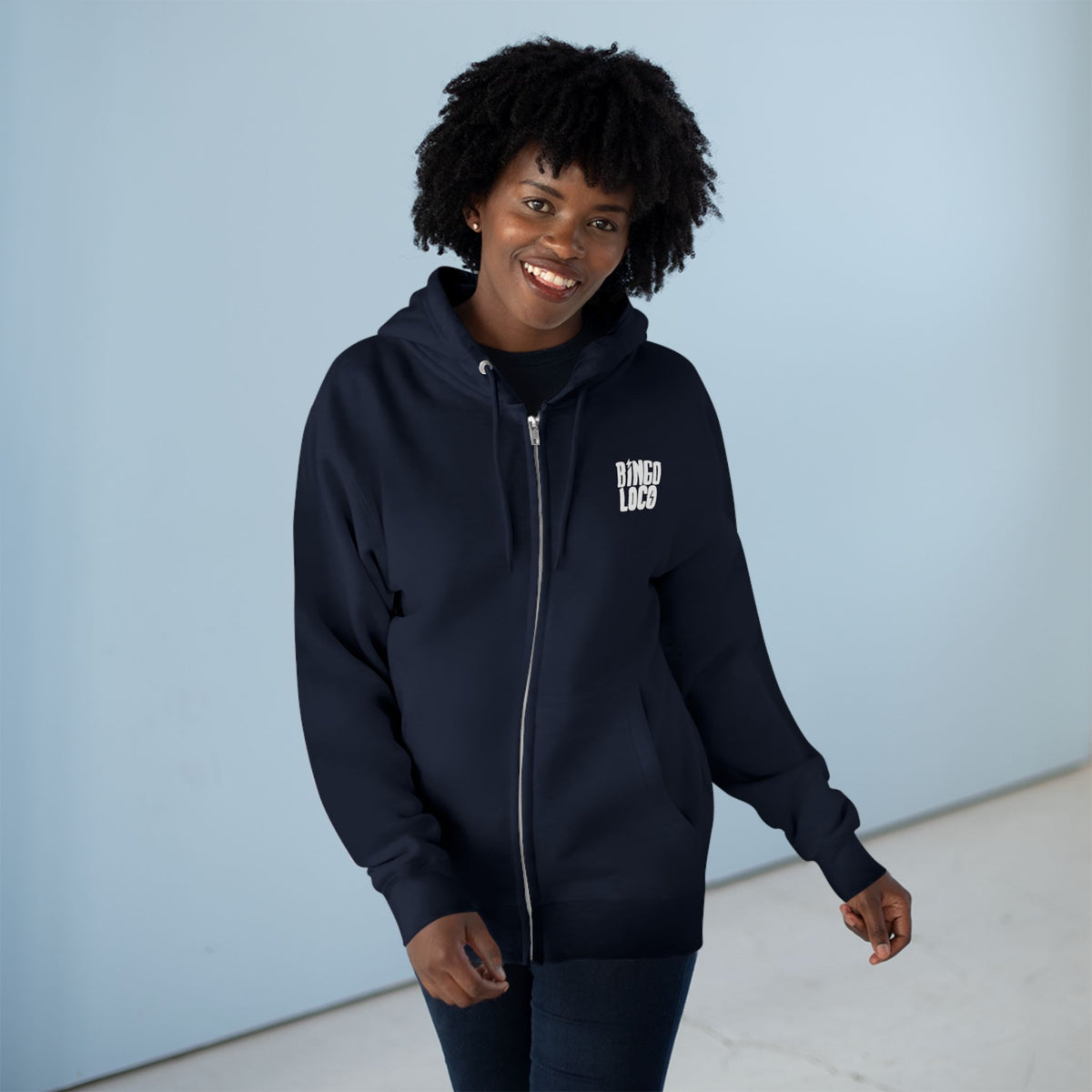 Retro Jukebox Zip Hoodie — Colorful Music Graphic Hoodie