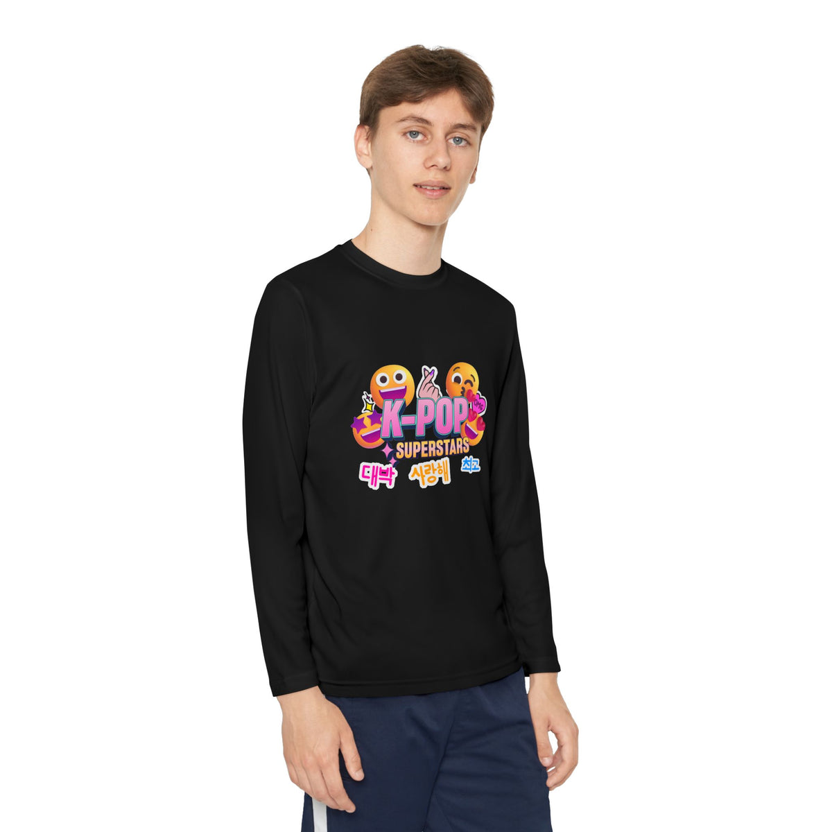 K-Pop Superstars Youth Long Sleeve Tee