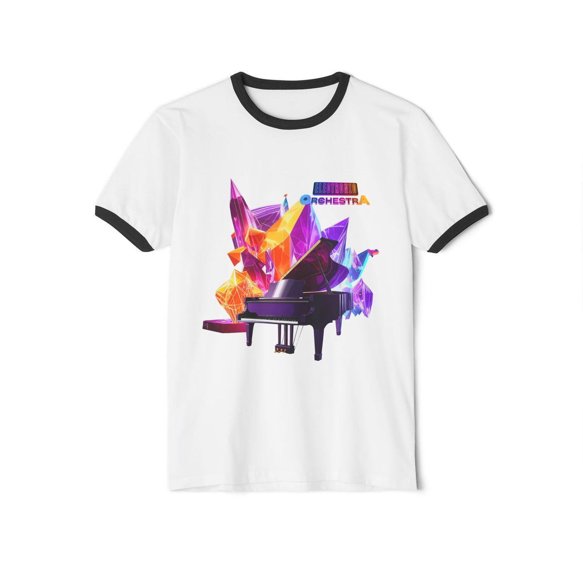 Piano Crystal Orchestra Ringer Tee
