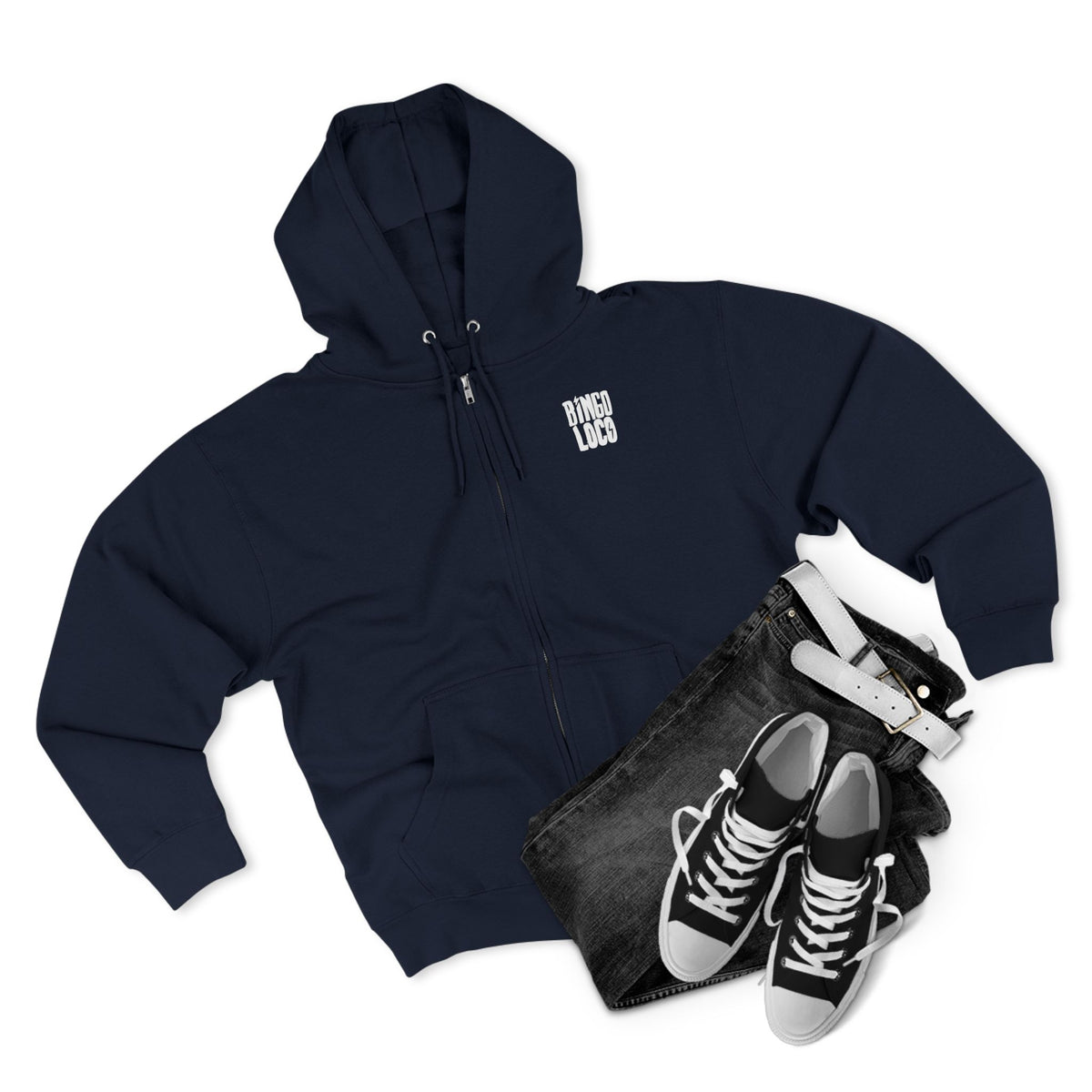 Retro Jukebox Zip Hoodie — Colorful Music Graphic Hoodie