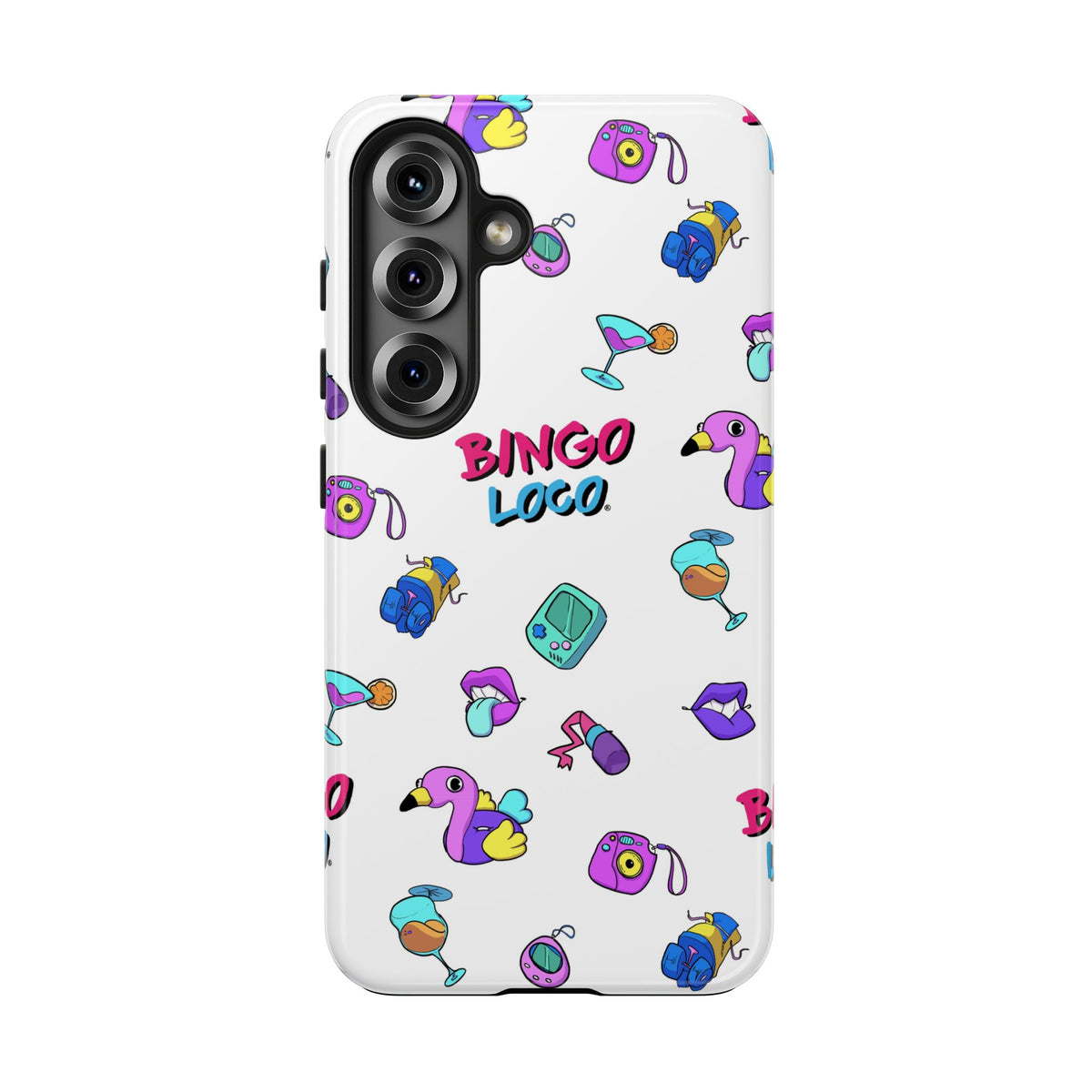 Bingo Loco Colorful Pattern Tough Phone Case