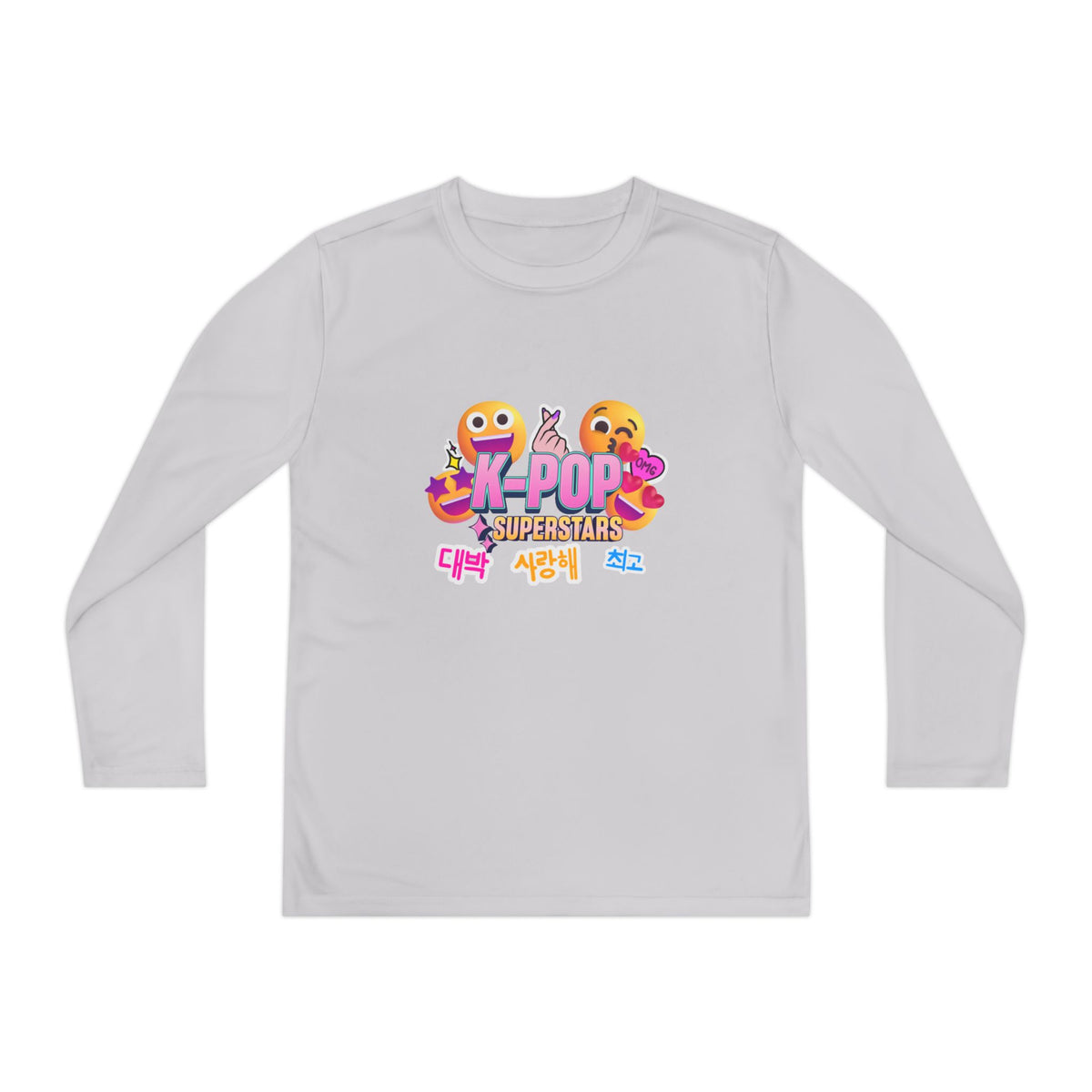 K-Pop Superstars Youth Long Sleeve Tee