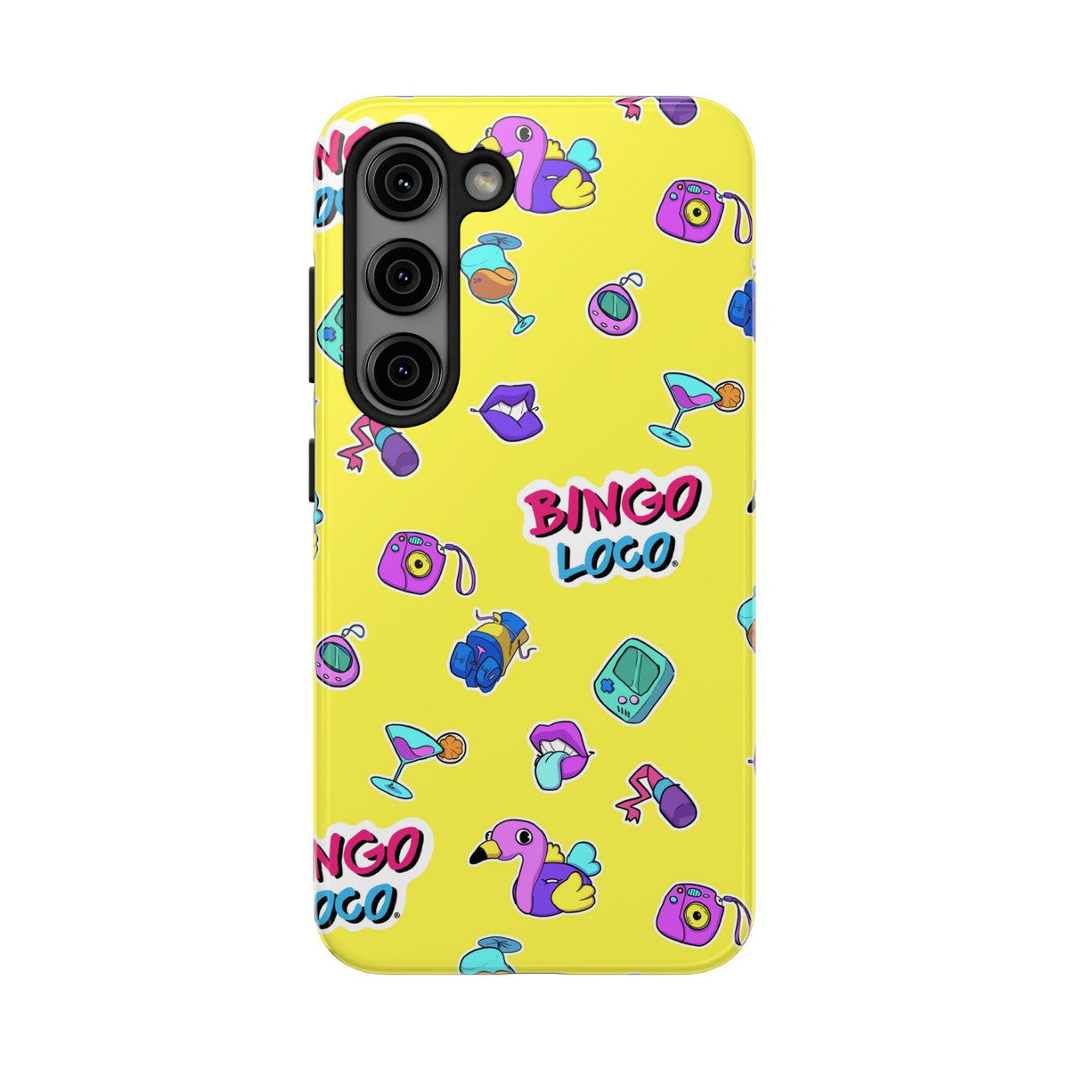 Bingo Loco Colorful Cartoon Tough Phone Case