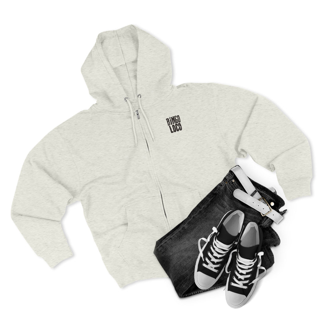 Retro Jukebox Zip Hoodie — Colorful Music Graphic Hoodie