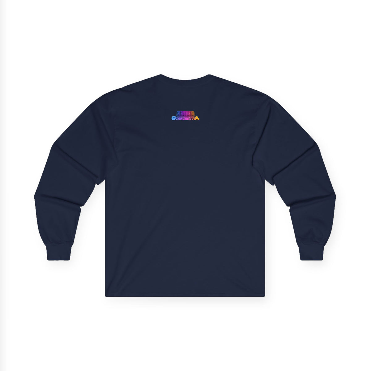 Cello Prism Long Sleeve Tee — Colorful Violin Graphic Shirt
