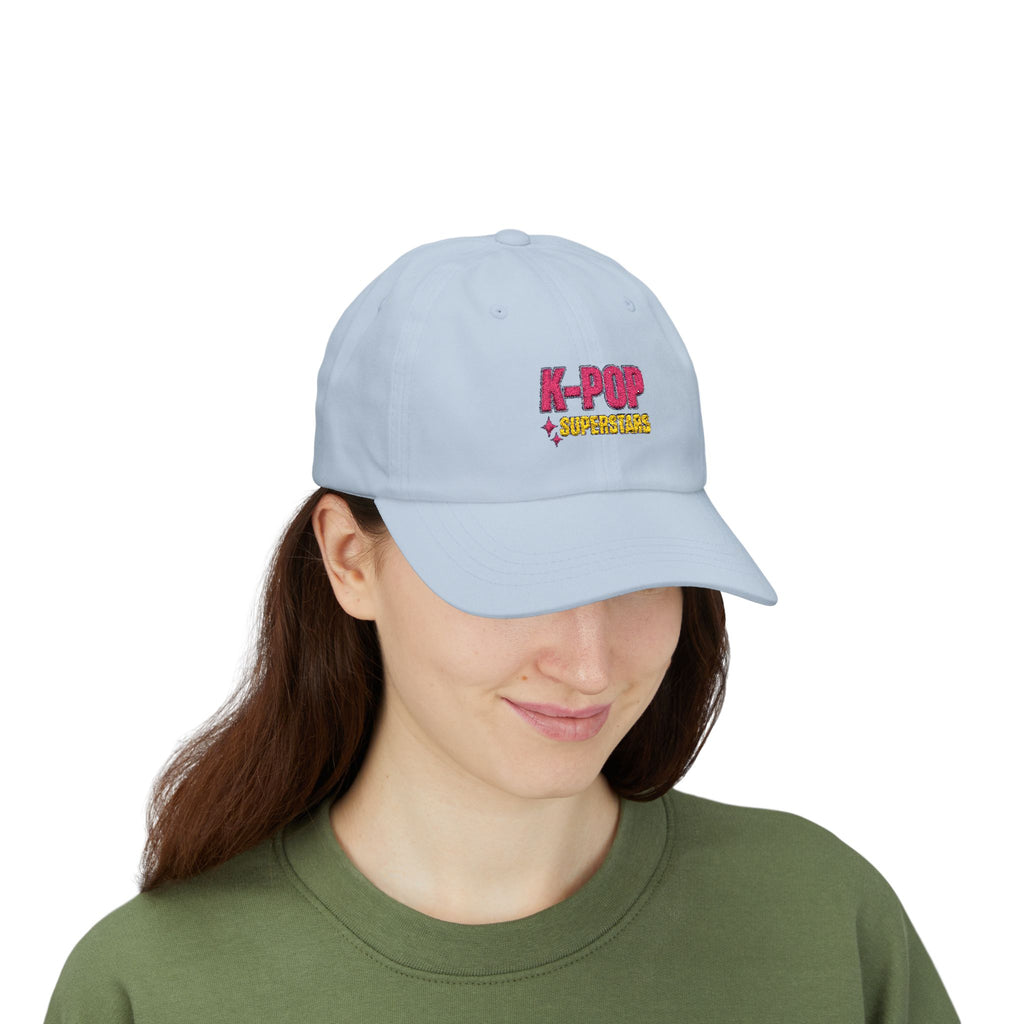 K-POP Superstars Dad Cap — Embroidered K-Pop Hat for Fans