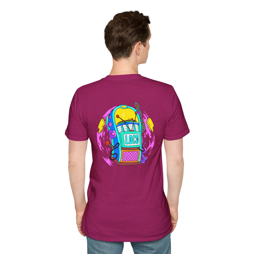 Bingo Loco Retro Jukebox T-Shirt