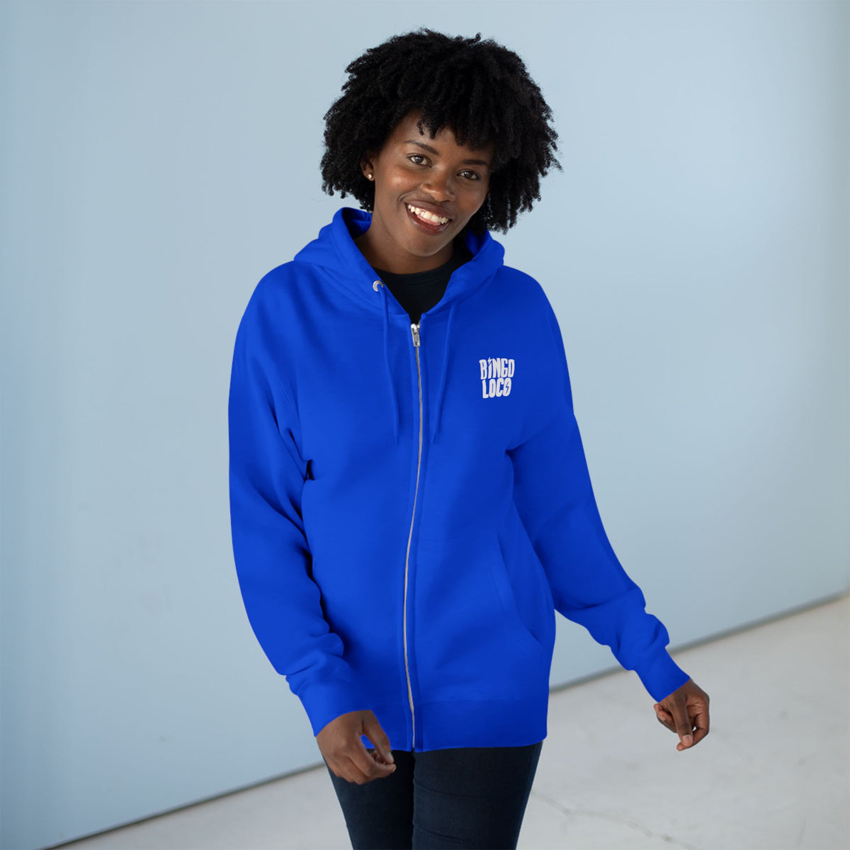 Retro Jukebox Zip Hoodie — Colorful Music Graphic Hoodie