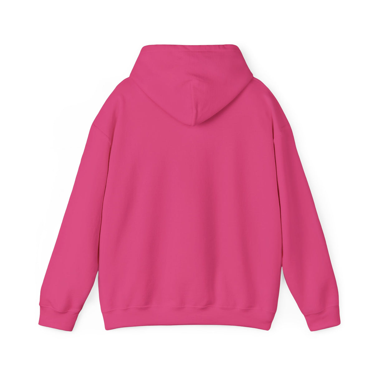 Bingo Logo Hoodie — Retro Pink & Blue Minimal Chest Graphic