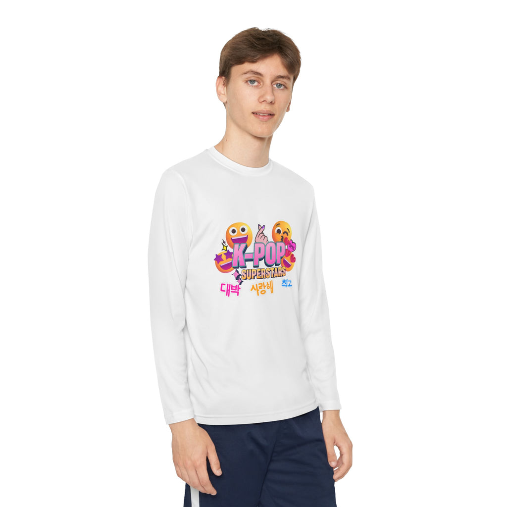 K-Pop Superstars Youth Long Sleeve Tee