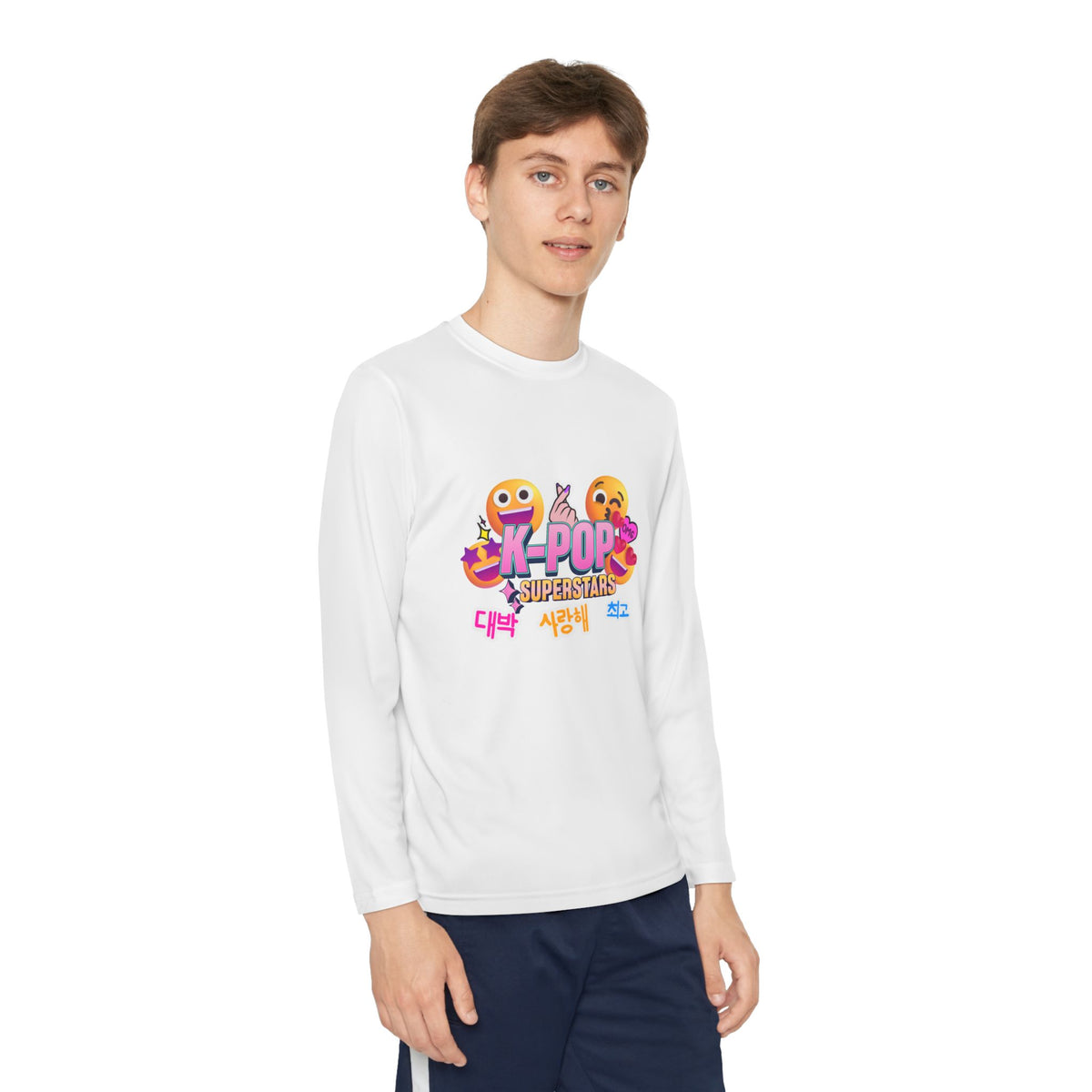K-Pop Superstars Youth Long Sleeve Tee