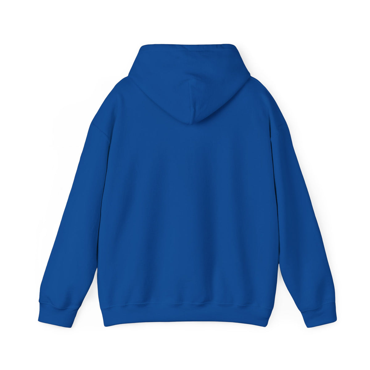 Bingo Logo Hoodie — Retro Pink & Blue Minimal Chest Graphic