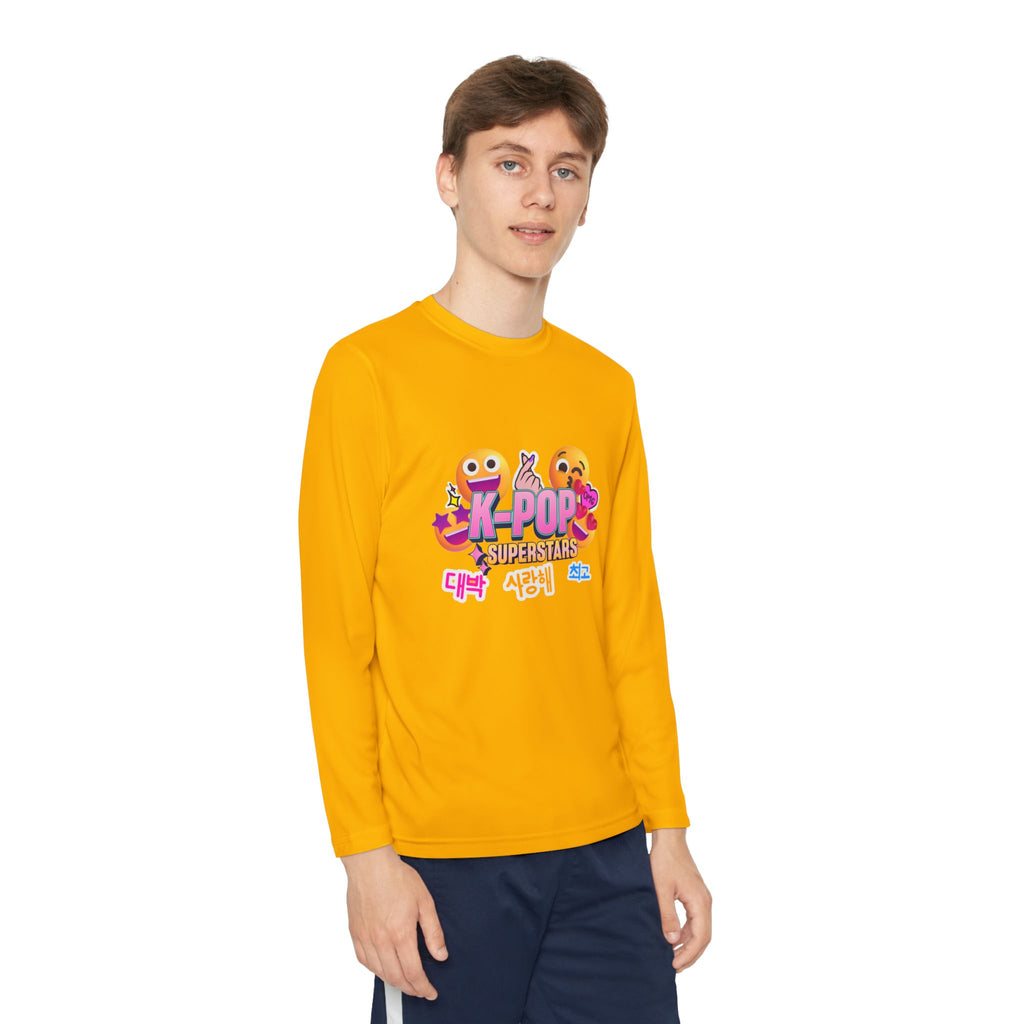 K-Pop Superstars Youth Long Sleeve Tee