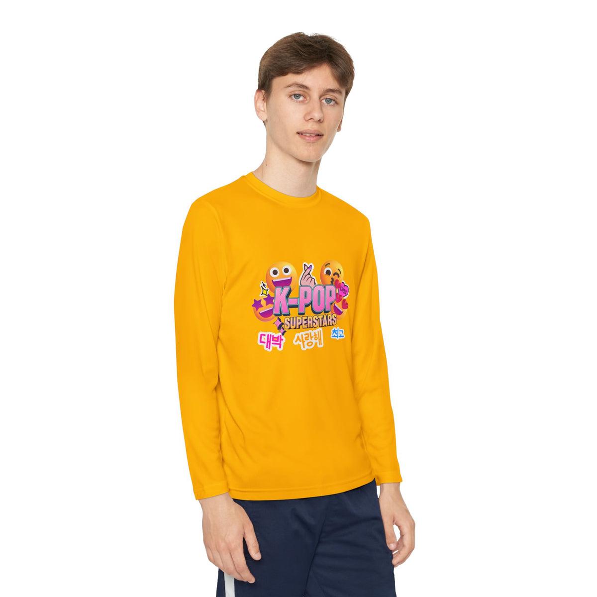 K-Pop Superstars Youth Long Sleeve Tee