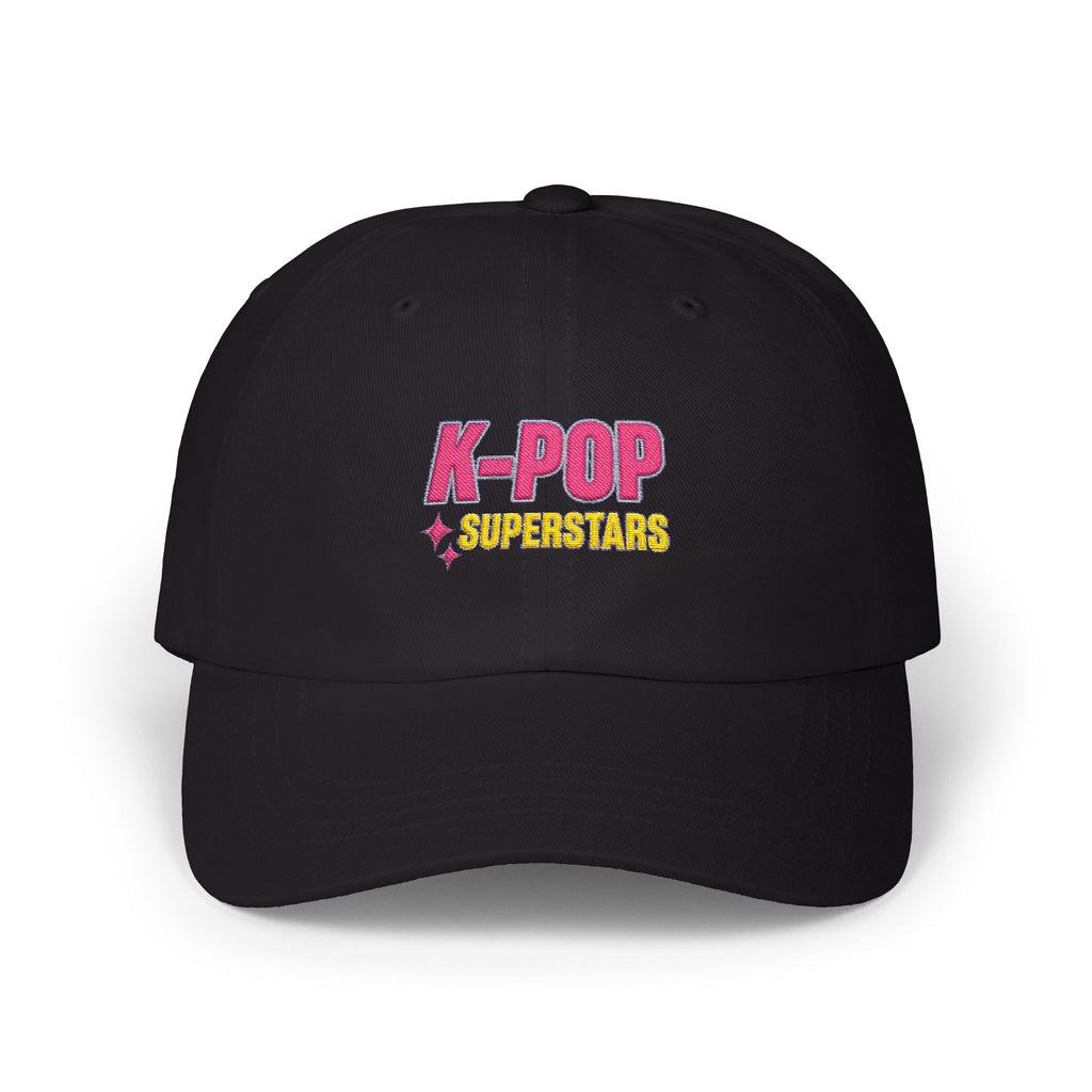 K-POP Superstars Dad Cap — Embroidered K-Pop Hat for Fans