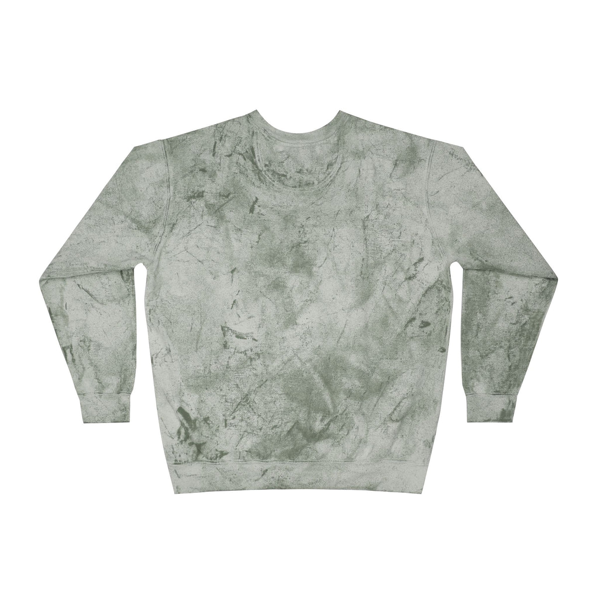 Color Blast Crewneck Sweatshirt — Logo Tie-Dye Design