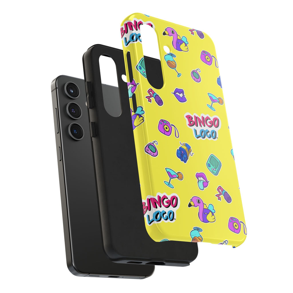 Bingo Loco Colorful Cartoon Tough Phone Case