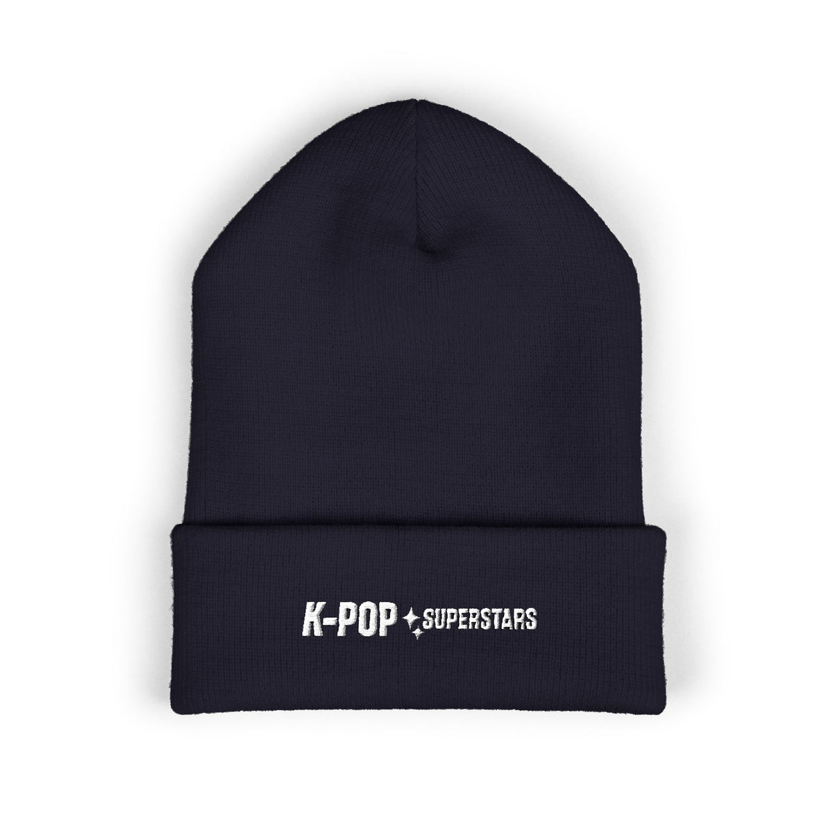 K‑Pop Superstars Embroidered Cuffed Beanie